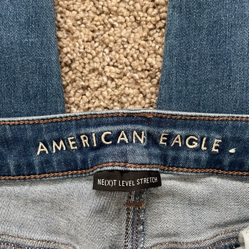 American Eagle Super Hi Rise Jegging Crop | 2 Short - Picture 10 of 10